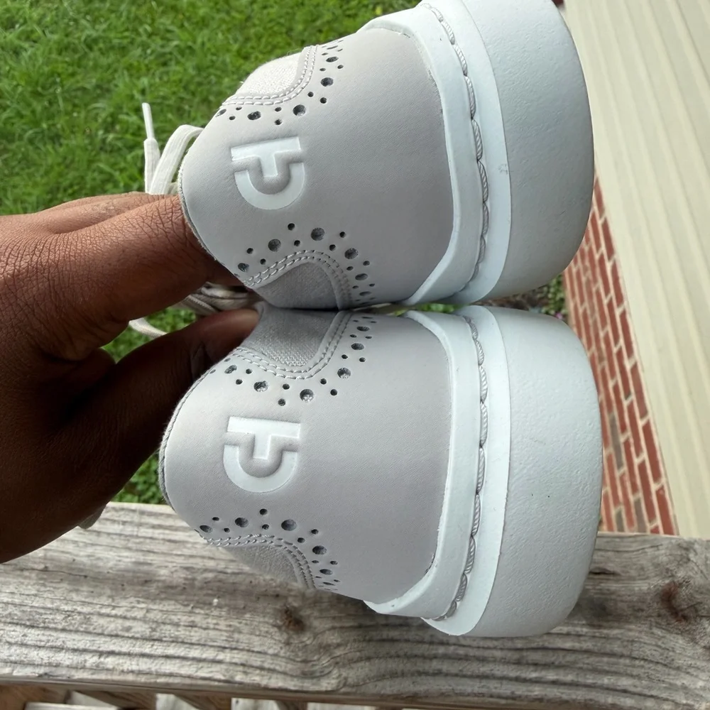 NEW Cole Haan Mens GRANDPRO RALLY T-toe Sneaker Microchip/Optic White size 10